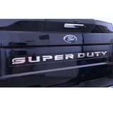 Putco 17-19 Ford SUPERDUTY Letters (Stamped/Stainless Steel) Tailgate/Rear - 55552FD