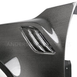 Anderson Composites 17-18 Ford Raptor Type-Wide Carbon Fiber Front Fenders (Pair) - AC-FF17FDRA-W