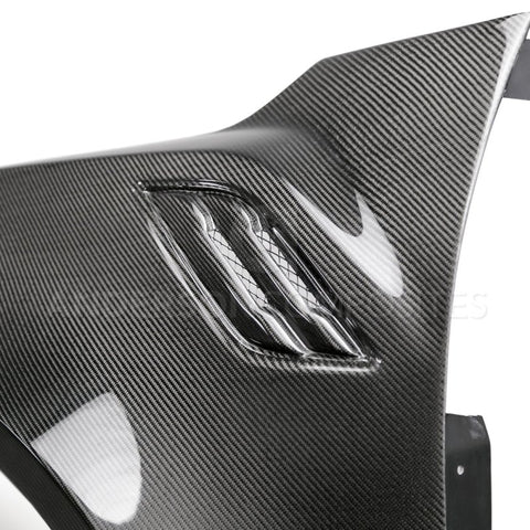 Anderson Composites 17-18 Ford Raptor Type-Wide Carbon Fiber Front Fenders (Pair) - AC-FF17FDRA-W