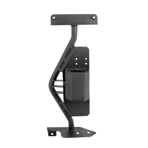 Go Rhino 18-24 Jeep Wrangler JL/JLU/JT Front Fender Jack Mount for Xventure Gear EG Jack - Tex. Blk - 701005T