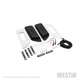 Westin 18-20 Jeep Wrangler JL 2dr LED Hood Scoops - Textured Black - 62-41115