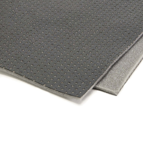 DEI Universal Upholstery Material - Black Leather Look 54in x 75in - 50028