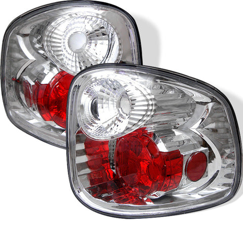 Spyder Ford F150 Flareside 97-03 Euro Style Tail Lights Chrome ALT-YD-FF15097FS-C - 5003386