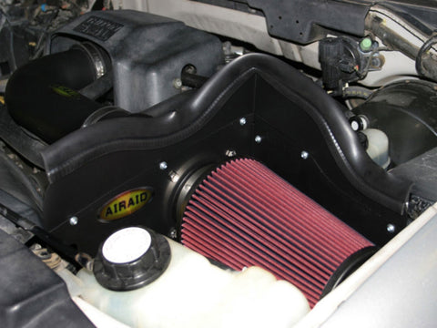 Airaid 97-03 Ford F-150/97-04 Expedition 4.6/5.4L CAD Intake System w/ Blk Tube (Dry / Red Media) - 401-249