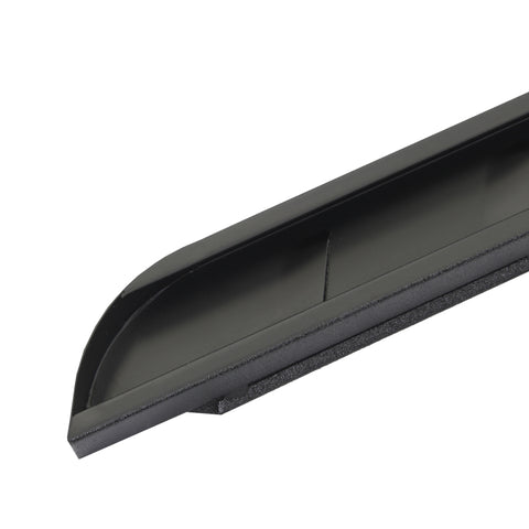 Go Rhino RB10 Slim Running Boards 57in. Cab Length - Bedliner Coating (No Drill/Mounting Brkt Req.) - 630057ST