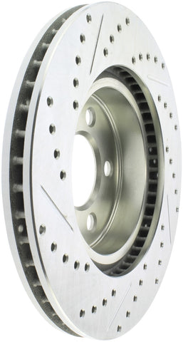 StopTech Select Sport 06-17 Dodge Charrger/14-17 Chrysler 300 Slotted & Drilled Front Left Rotor - 227.63059L