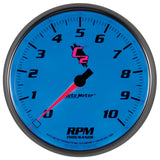 Autometer C2 5 inch 10000 RPM In-Dash Tachometer - 7298