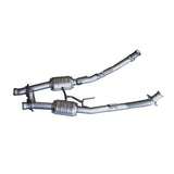 BBK 94-95 Mustang 5.0 High Flow H Pipe With Catalytic Converters - 2-1/2 - 1563