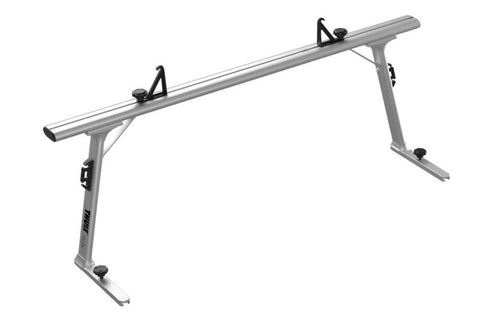 Thule TracRac SR Sliding Overhead Truck Rack - Compact (RACK ONLY/Req. SR Base Rails) - Silver - 43001XT