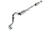 Borla F-150 2021 3.3L CC SB EC STB XL/XLT/Lariat/KR/Plnm/LTD 3/2.25 DSE Cat-Back S-Type Chrome Tips - 140880