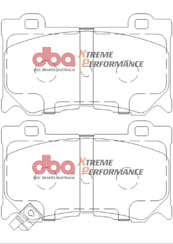 DBA 09-21 Nissan 370Z XP Performance Front Brake Pads - DB2400XP