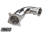 Turbo XS 2015+ Subaru WRX Front Pipe w/ Catalytic Converter - W15-FP-1C