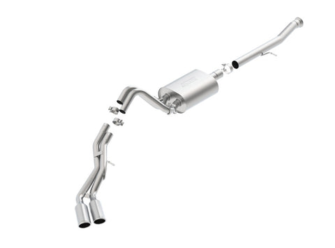 Borla 15-16 Cadillac Escalade ESV/Yukon Denali XL 6.2L V8 AT Split Side Ext SS S-Type CB Exhaust - 140653