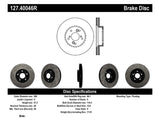 StopTech Nissan 370Z / 01-03 Acura CL / 06 EL / 04-09 TSX / 03-07 Honda Accord Coupe M/T / 05-08 Se - 127.40046R