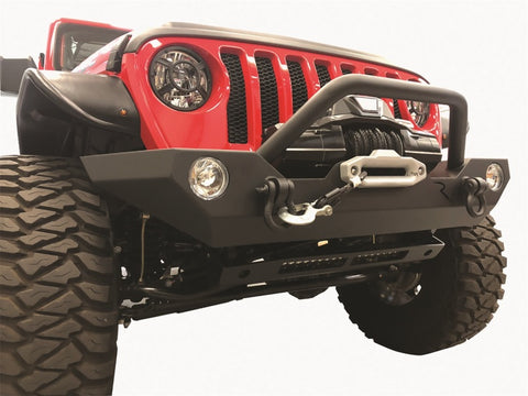 Rampage 07-22 Jeep Wrangler JL/JK & 20-22 Gladiator JT Rock Rage Front Bumper - Black - 99306