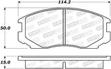 StopTech Street Brake Pads - Front - 308.06020