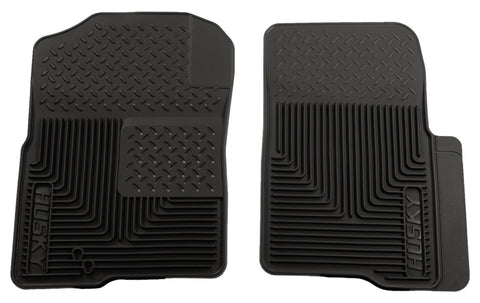 Husky Liners 04-09 Ford F-150 Custom Fit Heavy Duty Black Front Floor Mats - 51231