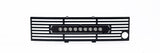 Putco 11-14 Ford F-150 EcoBoost SS Blk Bar Bumper Grille Insert w/ 10in Luminix Light Bar - 87182FPL