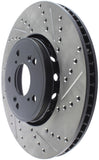 StopTech Slotted & Drilled Sport Brake Rotor - 127.40080L