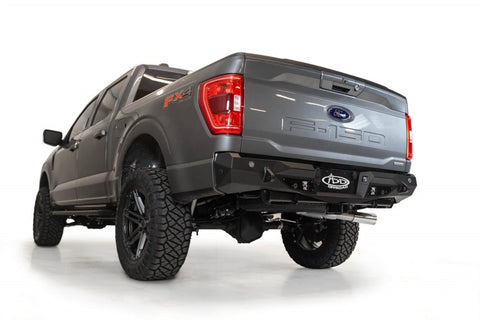 Addictive Desert Designs 2021 Ford F-150 Stealth Fighter Rear Bumper w/ Back up Sensors - R191231280103