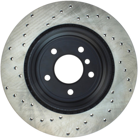 StopTech Sport Cross Drilled Brake Rotor - Rear Left - 128.34109L