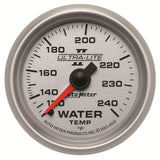 Autometer Ultra-Lite II 52mm 120-240 Deg F Mechanical Water Temp Gauge - 4932