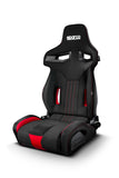 Sparco Seat R333 2021 Black/Red - 009011NRRS