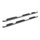 Westin 2019 Chevrolet Silverado Crew Cab PRO TRAXX 5 W2W Oval Nerf Step Bars - Stainless Steel - 21-534690