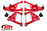 BMR 64-72 A-Body Upper And Lower A-Arm Kit - Red - AA033R