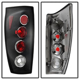 Spyder Chevy Avalanche 02-06 Euro Style Tail Lights Black ALT-YD-CAV04-BK - 5001108