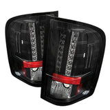 Spyder Chevy Silverado 07-13 LED Tail Lights Blk ALT-YD-CS07-LED-BK - 5001771