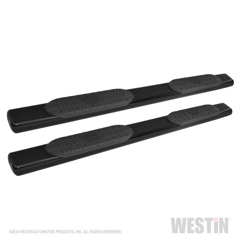 Westin 2015-2018 Ford F-150 SuperCab PRO TRAXX 6 Oval Nerf Step Bars - Black - 21-63935