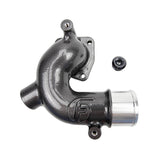 Wehrli 98-18 Dodge / Ram Cummins 5.9L/6.7L WCFab X Fleece Thermostat Housing - WCFab Grey - WCF100157-GRY