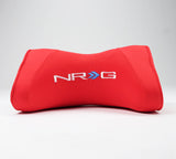 NRG Memory Foam Neck Pillow For Any Seats- Red - SA-001RD