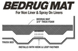 BedRug 22-23 Toyota Tundra 6ft 6in Bed Rug Mat (Use w/Spray-In & Non-Lined Bed) - BMY22RBS