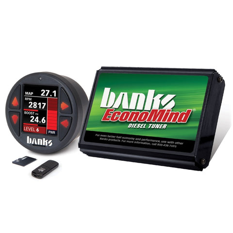 Banks Power 07-10 Chevy/GMC 2500/3500 6.6L LMM Economind Diesel Tuner w/ Banks iDash-1.8 DataMonster - 61445