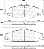 StopTech Street Brake Pads - 308.07270