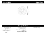 StopTech Drilled Sport Brake Rotor - 128.33144R