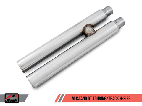 AWE Tuning S550 Mustang GT Cat-back Exhaust - Touring Edition (Chrome Silver Tips) - 3015-32084