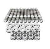 BLOX Racing SUS303 Stainless Steel Intake Manifold Stud Kit M8 x 1.25mm 55mm in Length - 8-piece - BXFL-00308-8