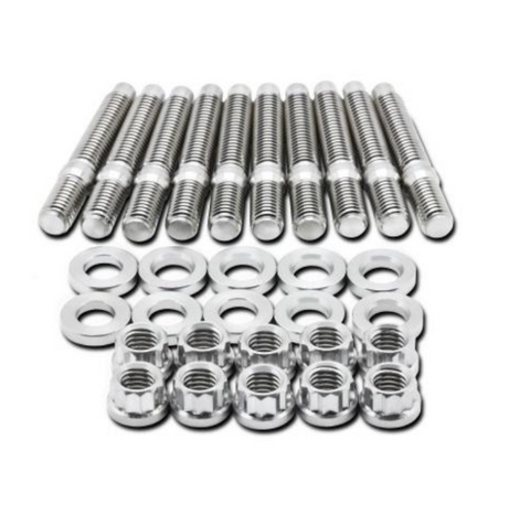 BLOX Racing SUS303 Stainless Steel Intake Manifold Stud Kit M8 x 1.25mm 55mm in Length - 8-piece - BXFL-00308-8