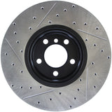 StopTech BMW 12-15 335i / 2014 428i / 2015 235i/228i Front Left Slotted & Drilled Sport Brake Rotor - 127.34140L