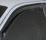 Stampede 2017-2019 Nissan Titan Extended Cab Pickup Snap-Inz Sidewind Deflector 2pc - Smoke - 41017-2