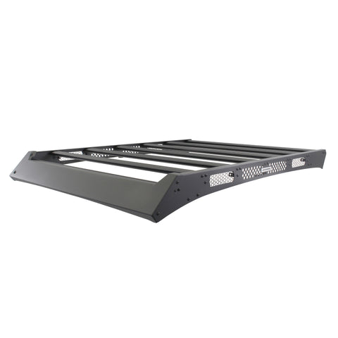 Go Rhino 16-23 Toyota Tacoma DC Ceros Low Profile Roof Rack - Tex. Blk - 5933000T