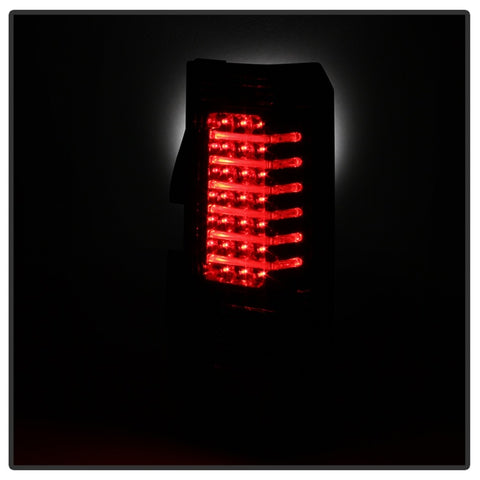 Xtune Hummer H3 06-09 ( Non H3T ) LED Tail Lights Smoke ALT-ON-HH306-LED-SM - 5013064