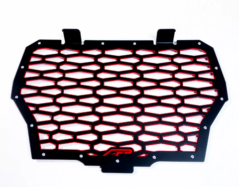 Agency Power 17-19 Polaris RZR XP Turbo Premium Grill - Red - AP-RZR-640R