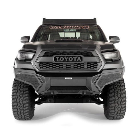 Go Rhino 16-21 Tacoma Element Front Bumper w/ Power Actuated Hide-away Light Bar Mount Tex Black - 343891T