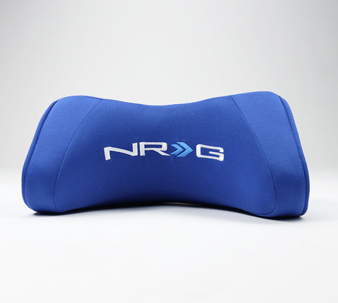 NRG Memory Foam Neck Pillow For Any Seats- Blue - SA-001BL