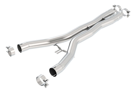 Borla 2014 Chevy Corvette Stingray X-Pipes (Smog Legal Cut and Clamp) - 60548