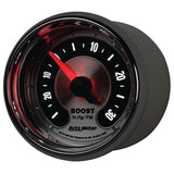 Autometer American Muscle 52mm Full Sweep Electric 30 In Hg.-Vac/30PSI Boost Vacuum Gauge - 1259